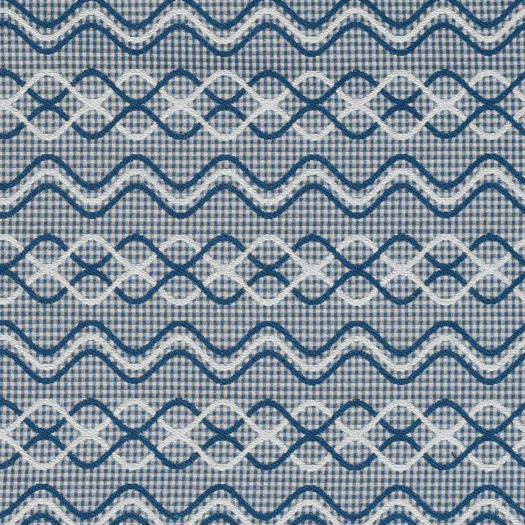 Tissu glenwick Prive, Indigo