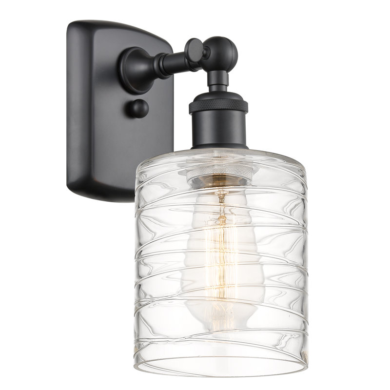 Shauna Armed Sconce, Matte Black