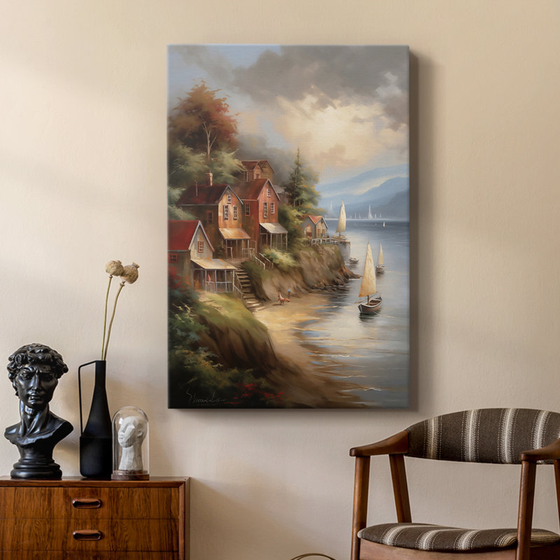 LANDSCAPES Series CCLXXIII -Custom Wrapped Gallery Cavas, 60" H x 40" W