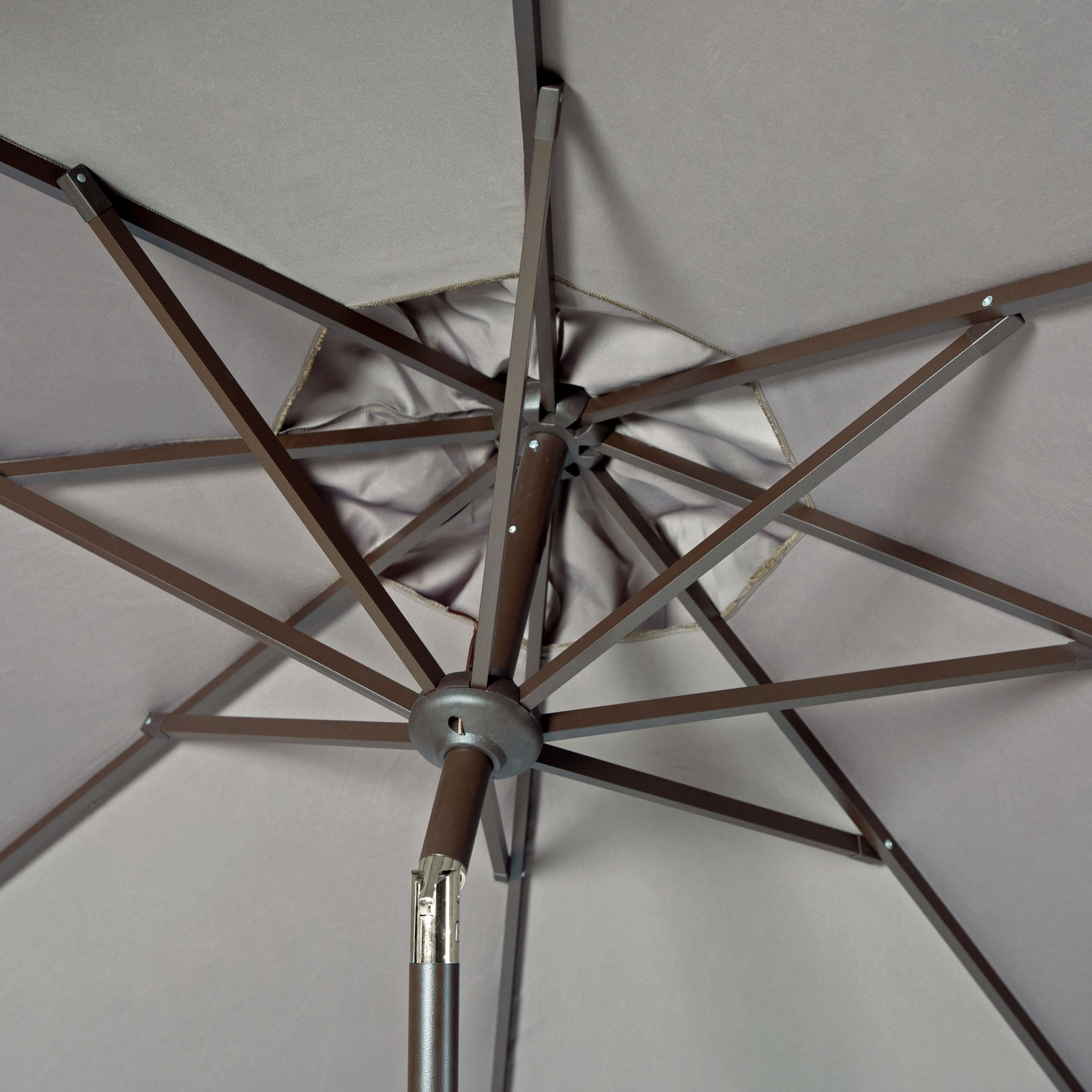 Darya 10.8' Umbrella, Gray