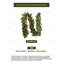 Guirlande verte / rouge / brun