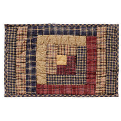 Lorena Cotton Blend Patchwork Rectangle Placemat