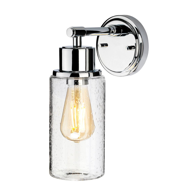 Meuble-lavabo 1 lumière Morvah, Chrome poli