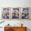 FLORAL Series CCXV - Impression encadrée sur mesure de qualité supérieure - 3 pièces-1507649688-1507649689