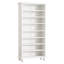 Armoire de rangement pour chaussures 28,35 po à 8 niveaux avec bande lumineuse DEL