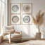 Anneaux du temps, ensemble de 4 impressions sur toile-109267977-109267973