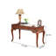 Retro Brown Rectangular Solid Wood Writing Desk-129453954