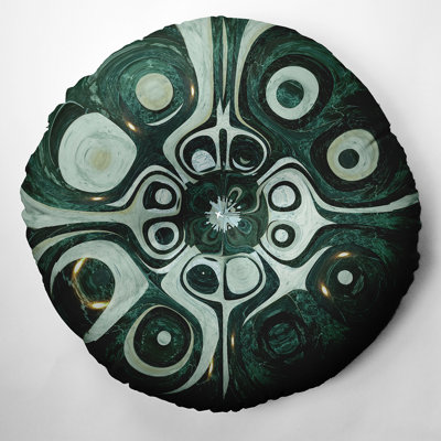 Abstract Reversible Throw Pillow