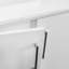 Meuble-lavabo de 30 po avec plateau en pierre reconstituée blanche et lavabo en céramique SCOTTY-1387376274