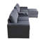 Microfiber 6-Piece Living Room Sofa Set With A Cup Holder-42763470