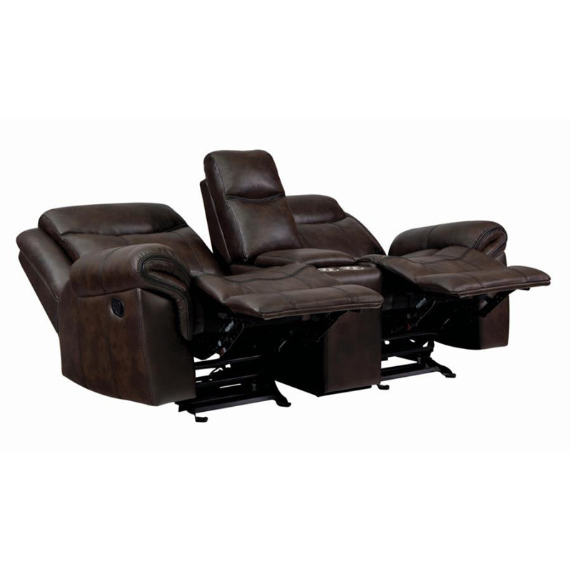 Causeuse de cinéma maison, Similicuir machiato