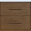 Meuble-lavabo en bois massif brun et pierre d'ingénierie 48 po Oakwell-798943800-798943806