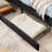 Upholstered Platform Bed Frame with Drawers-593500280-593500281