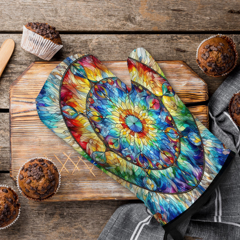 Moufle de mosaïque en verre Mivré