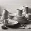 Staub Ceramic Dinnerware 4-Pc 9-Inch Salad Plate Set - White Truffle-104235012