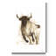 « Rustic Bull II », reproduction d’art sur toile tendue-152863915
