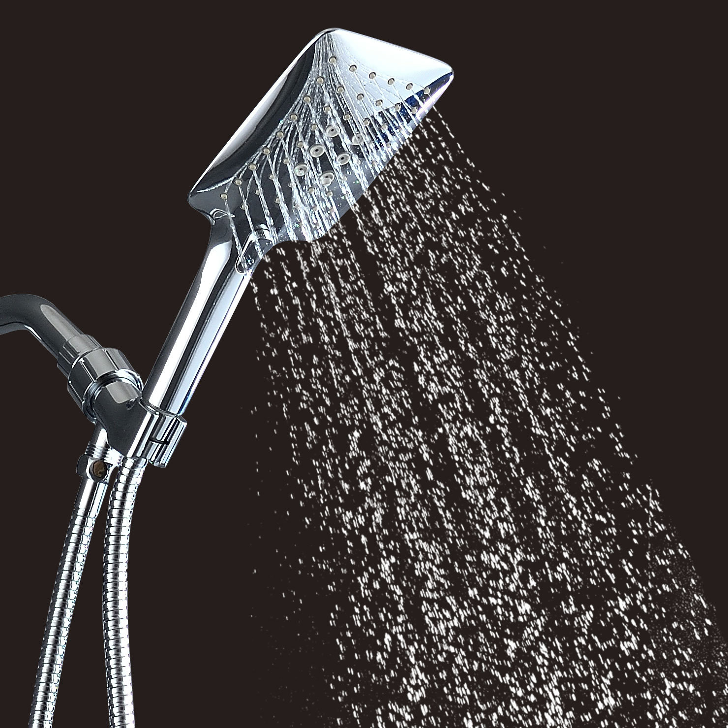 Handheld Shower Head 2.0 GPM GPM with Self-Cleaning