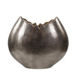Baniff Jagged Edged Disc Vase- Medium