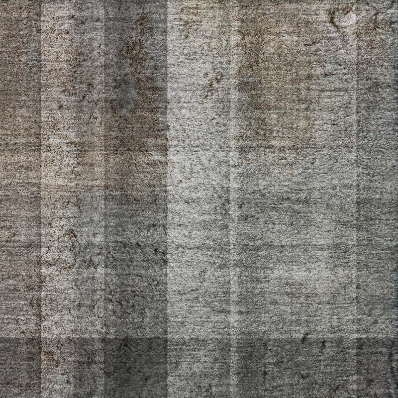 Tapis à poil long de qualité supérieure lavable à la machine ADS548, Grey, 2'3" x 7'6" Runner