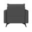 Fauteuil d'appoint en cuir Lapathos-480873142