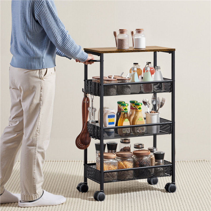 50 cm W Kitchen Cart with Top