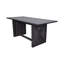 Grande table de salle à manger Farmhouse, table de salle à manger rectangulaire en bois, avec X pieds solides