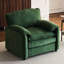 Fauteuil d'appoint en chenille avec coussin épais pour chambre à coucher - siège de bureau 38,55 de profondeur 37,67 po-65047750