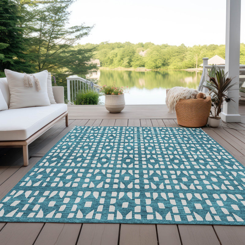  Chayden Area Rug with Non-Slip Backing, Rectangle 9' x 12'
