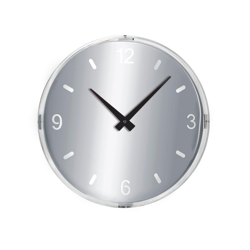 Jervaughn Wall Clock, Silver