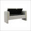 Banc de bout avec accoudoirs et rangement Modern Teddy