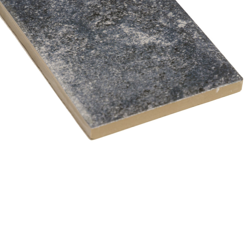 Carrelage mural en porcelaine 3 "x 16" Progetto, Bleu