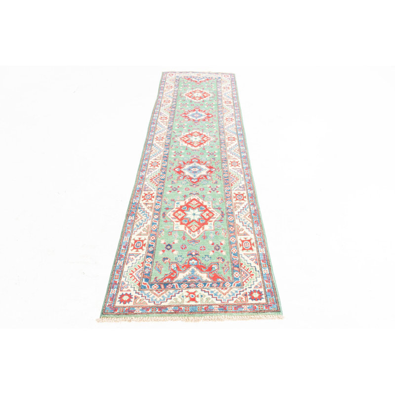 Runner Olander Green Rug