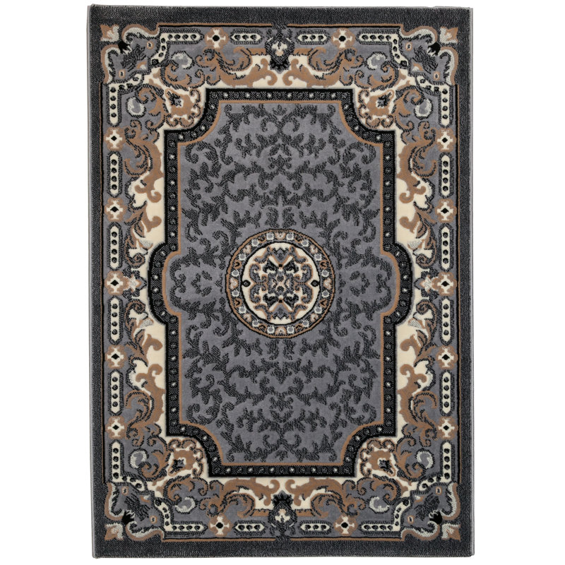 Sartain Oriental Shag Area Rug, Rectangle 120 x 170cm
