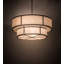 Luminaire suspendu tambour 6 lumières Jayne