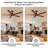 52 Inch Rustic Ceiling Fan with Remote Control,Quiet Dc Reversible Motor with 3 Blades Dark Brown Solid Wood,6 Speeds Low Noise for Living Room,Dining Room,Bedroom.(No Light)