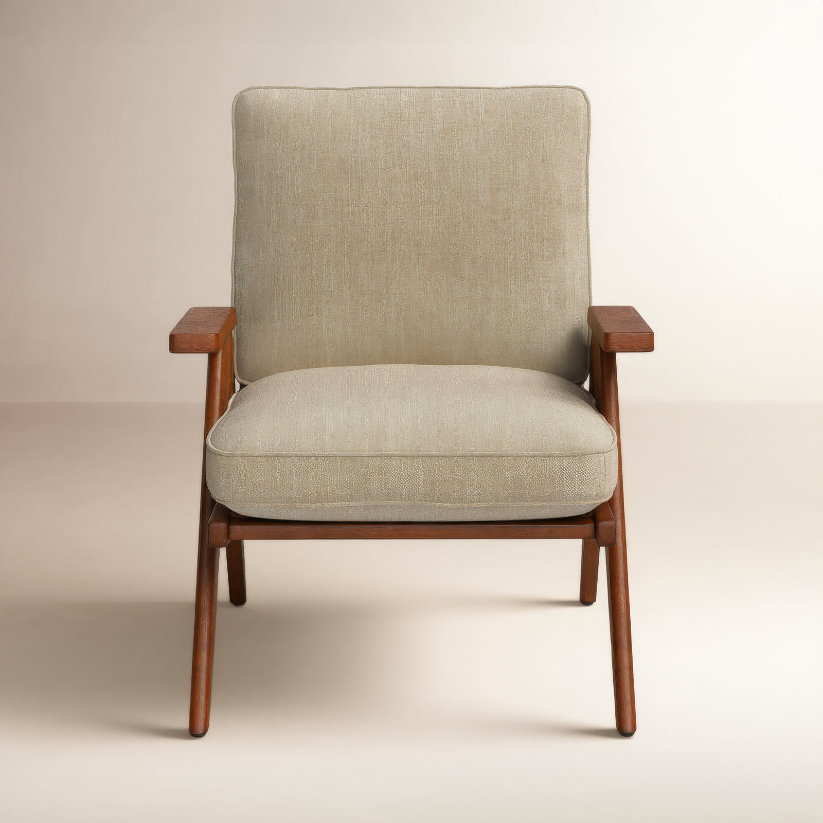 Leonel Linen Armchair