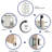 84'' Frosted Glass Barn Door with Installation Hardware Kit-99305807