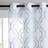 Cariss Geometric Sheer Curtain Panels-2031430649-2031430652