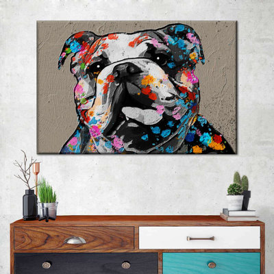 Portrait d'animal sur toile