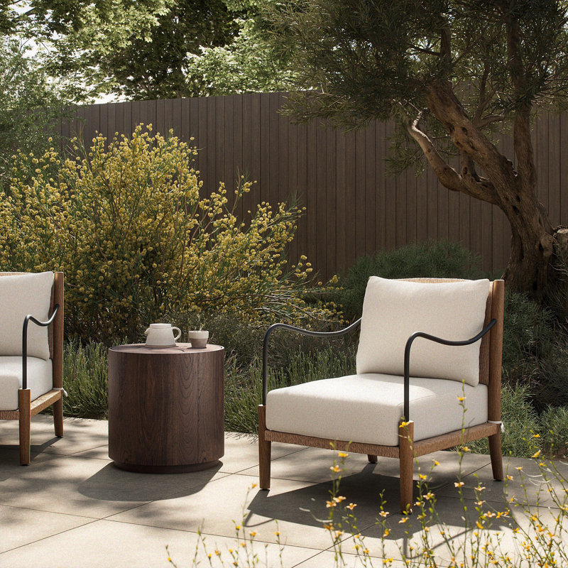 Andover Outdoor Teak Lounge Chair