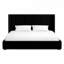 Premium Plush Bed Frame – Elegant Padded Bed with 48” Statement Headboard, Solid Wooden Bed – Contemporary Designer Finish-730740198-729956831