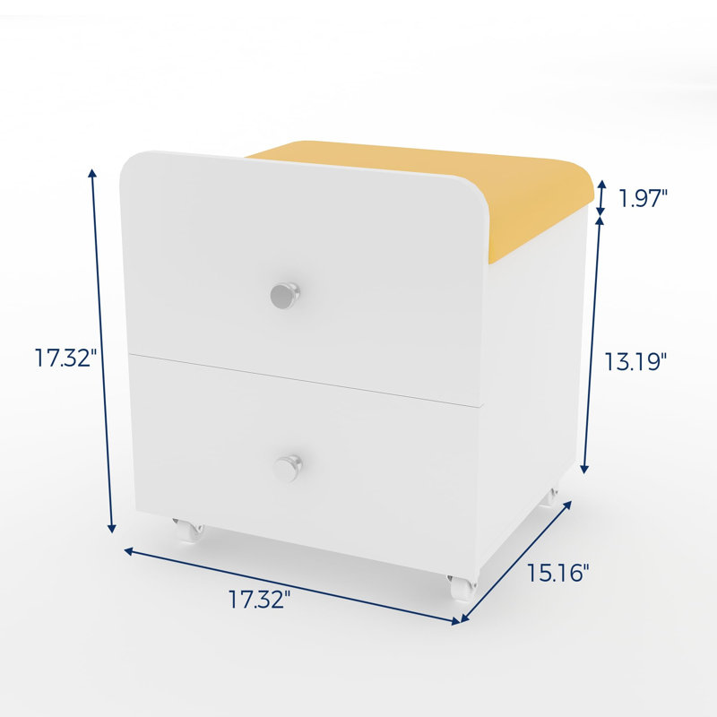 Accent Stool, Yellow