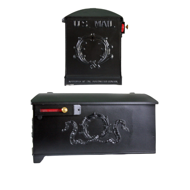 Aluminum Post Mounted Mailbox