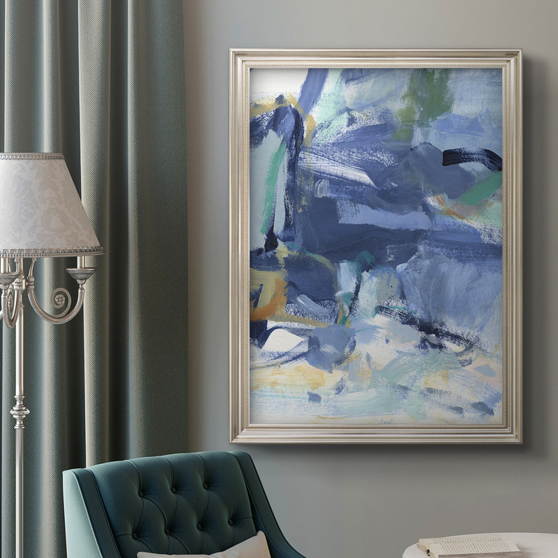 «Blue Room I», reproduction d'art sur toile, L 29 po x H 41 po