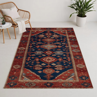 Tapis turc intérieur et extérieur brun