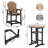 Round 2-Person 35” Long Bar Dining Set-1048618029