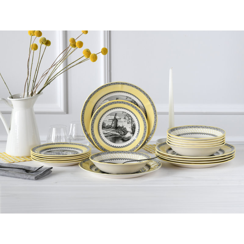 Windmühle Piece Dinnerware Set - Service for 6
