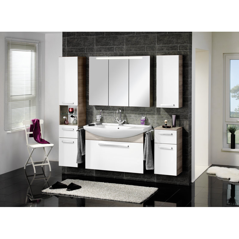 A-Vero Bathroom Cabinet, White