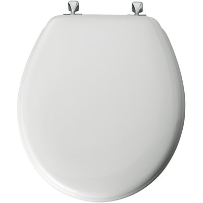 Siège de toilette rond émaillé