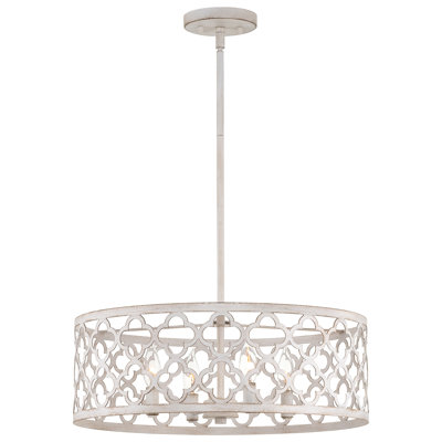 Hajari 4 - Light Dimmable Drum Chandelier